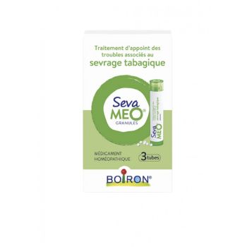 SevaMeo sevrage tabagique Boiron - boite de 3 tubes