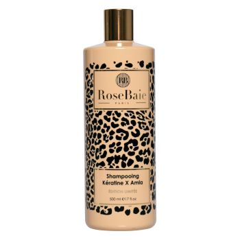 Shampoing Kératine x Amla RoseBaie - flacon de 500ml