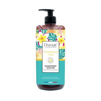 Shampoing douche Paradisiaque Tiaré Osmaé - flacon-pompe de 1L