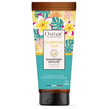 Shampoing douche Paradisiaque Tiaré Osmaé - tube de 200 ml