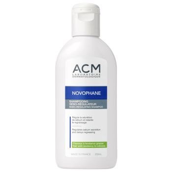 Shampooing Sébo-Régulateur Novophane Laboratoire ACM - flacon de 200 ml