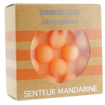 Shampooing Solide Cheveux Normaux Senteur Mandarine Valdispharm - Pain solide de 55 g