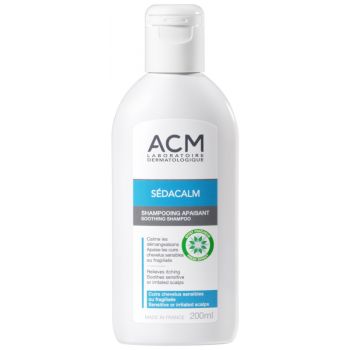 Shampooing apaisant sédacalm laboratoire ACM - flacon de 200 ml