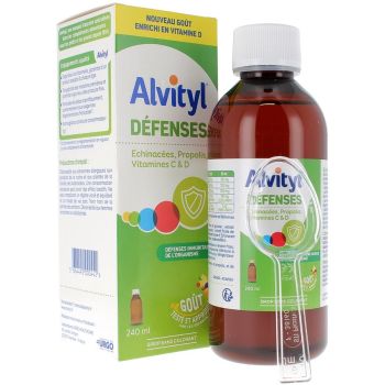 Sirop Alvityl Défenses Immunitaires Urgo - flacon de 240 ml