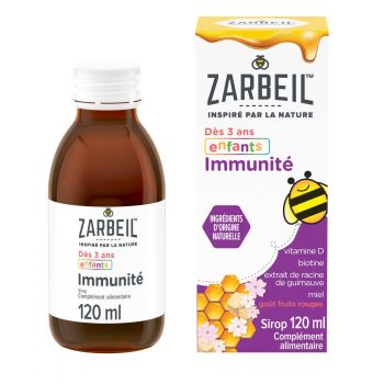 Sirop immunité enfants Zarbeil - flacon de 120ml