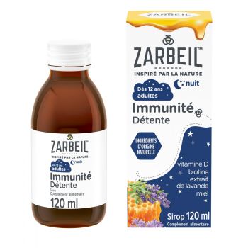 Sirop immunité nuit Zarbeil - flacon de 120ml