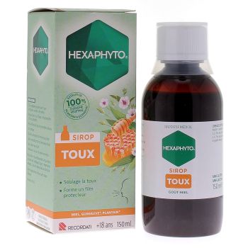 Sirop toux adultes Hexaphyto - flacon de 150ml