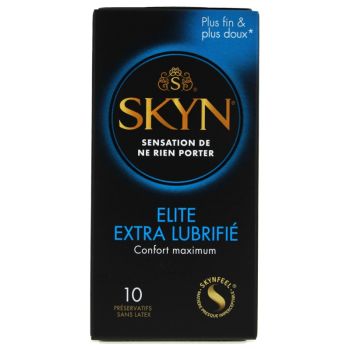 Skyn Extra Lubrifié Préservatifs sans latex Manix - boîte de 10 préservatifs