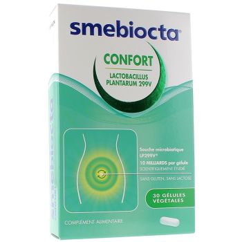 Smebiocta Confort - boîte de 30 gélules