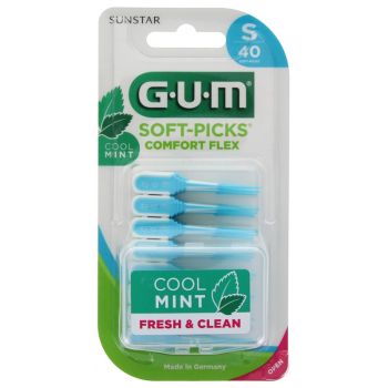 Soft-Picks Comfort flex Cool mint small GUM - 40 unités