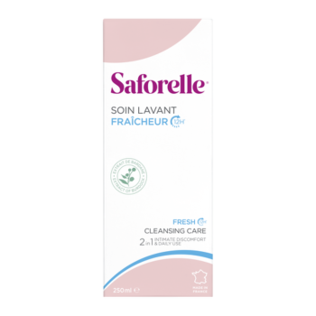 Soin Lavant Fraicheur usage quotidien Saforelle - flacon de 100 ml