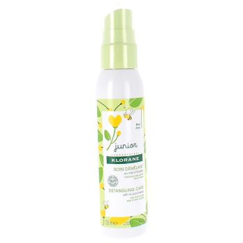 Soin démêlant au miel d'acacia junior Klorane - spray de 125 ml