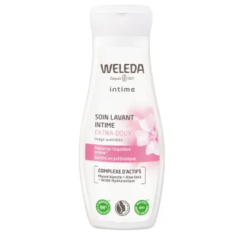 Soin lavant intime extra-doux bio Weleda - flacon de 200ml