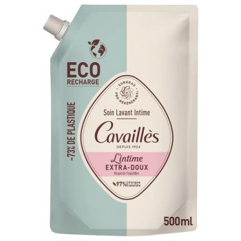 Soin toilette intime extra-doux Rogé Cavaillès - éco-recharge de 500 ml