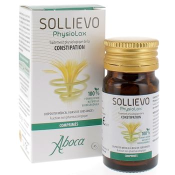 Sollievo PhysioLax Constipation Aboca - boîte de 45 comprimés