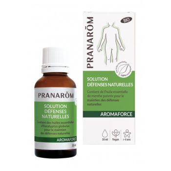 Solution Défenses Naturelles Aromaforce Pranarôm - flacon de 30 ml