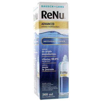 ReNu Advanced Solution lentilles multifonctions Bausch Lomb - flacon de 360 ml