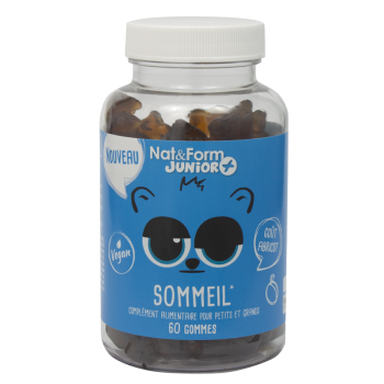 Sommeil junior Nat & Form - pot de 60 gommes