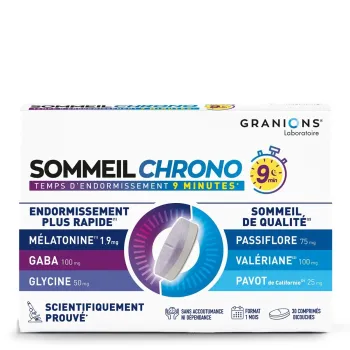 Sommeil chrono Granions - boite de 30 comprimés