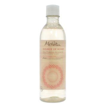 Source de Roses Eau fraîche micellaire bio Melvita - flacon de 200ml