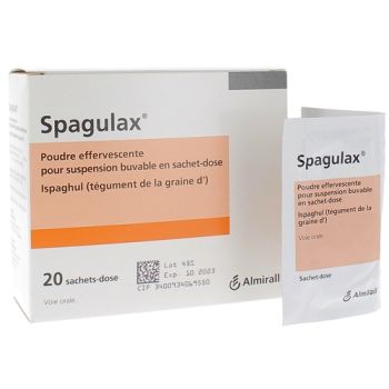 Spagulax poudre effervescente - boîte de 20 sachets