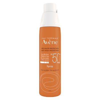 Spray Solaire très haute protection SPF50+ Avène - spray de 200 ml.