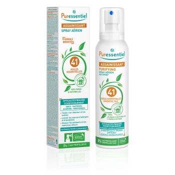 Spray aérien assainissant aux huiles essentielles Puressentiel - spray de 200 ml