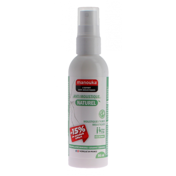 Spray anti moustique naturel Manouka - spray de 86ml