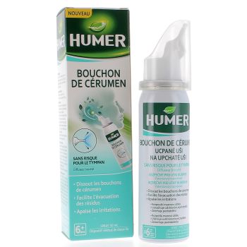 Spray bouchon de cérumen Humer - spray de 50ml