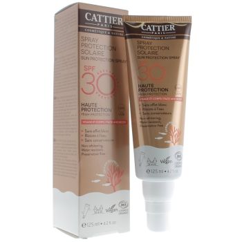 Spray protection solaire spf 30 Cattier - spray de 125 ml