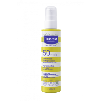 Spray solaire haute protection SPF50 Mustela - spray de 200 ml