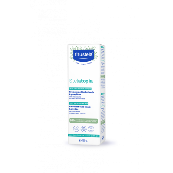 Stelatopia Crème émolliente visage Mustela - tube de 40 ml