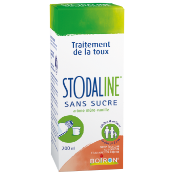 Stodaline sans sucre traitement de la toux Boiron - flacon de 200 ml