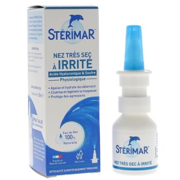 Stop & Protect nez sec et irrité spray nasal Stérimar - spray valve anti-contamination de 20 ml