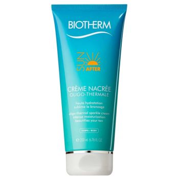 Sun After Crème nacrée oligo-thermale Biotherm - tube de 200 ml