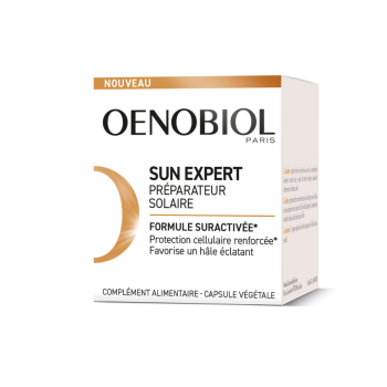 Sun Expert Préparateur solaire Oenobiol - pot de 30 capsules