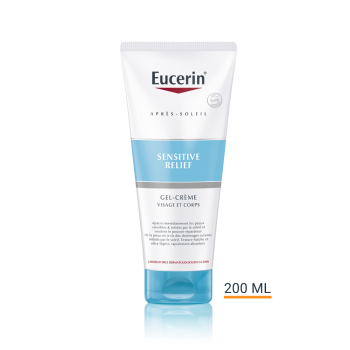 Sun Protection Sensitive Relief gel-crème après-soleil Eucerin - tube de 200 ml