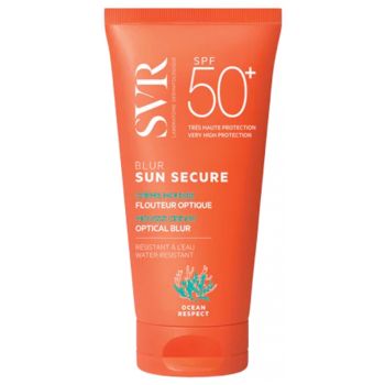 Sun Secure Blur Crème mousse flouteur optique SPF 50 sans parfum SVR - tube de 50 ml