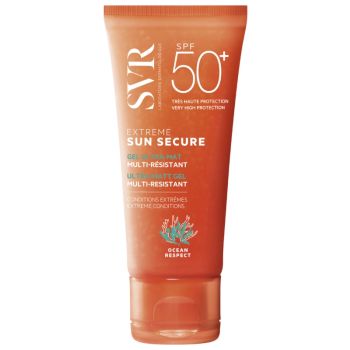 Sun Secure Extreme Gel ultra mat multi-résistant SPF50+ SVR - tube de 50 ml