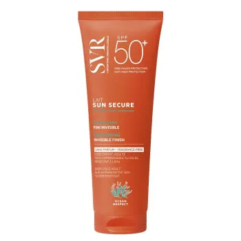 Sun Secure Lait hydratant sans parfum SPF50+ SVR - tube de 250ml