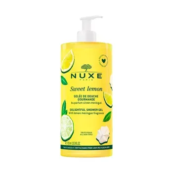 Sweet Lemon gelée de douche gourmande Nuxe - flacon-pompe de 750ml