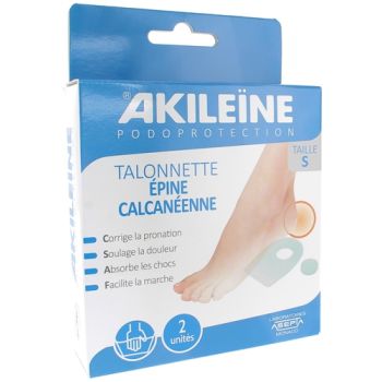 Talonnette épine calcanéenne Akileïne podoprotection - 2 unités (1 paire)