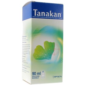 Tanakan solution buvable Ipsen - flacon de 90 ml