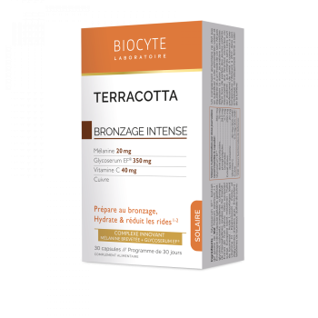 Terracotta Bronzage intense Biocyte - boîte de 30 capsules