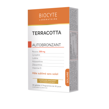 Terracotta autobronzant Biocyte - boîte de 30 gélules