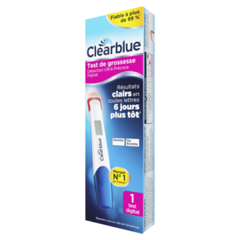 Test de grossesse digital précoce Clearblue - un test