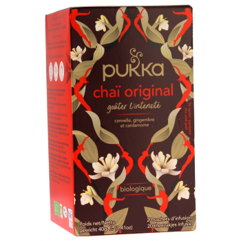 Chaï original bio Pukka - boite de 20 sachets