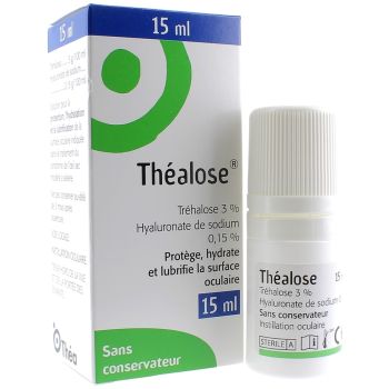 Théalose solution oculaire - flacon de 15 ml