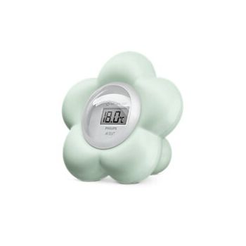 Thermomètre numérique pour le bain ou la chambre couleur : blanc Philips Avent - 1 thermomètre