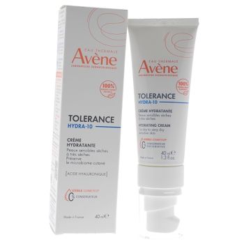 Tolérance Hydra-10 Crème hydratante Avène - tube de 40ml